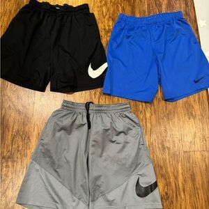 Nike Dri-FIT Shorts bundle  - Black, Blue, Gray